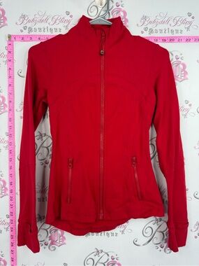 lululemon athletica define jacket Red Zip-Up Athletic Jacket